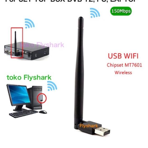 ♜ Dongle Wifi USB MT7601 untuk Set Top Box STB DVB T2 / STB DVB T2 ☀