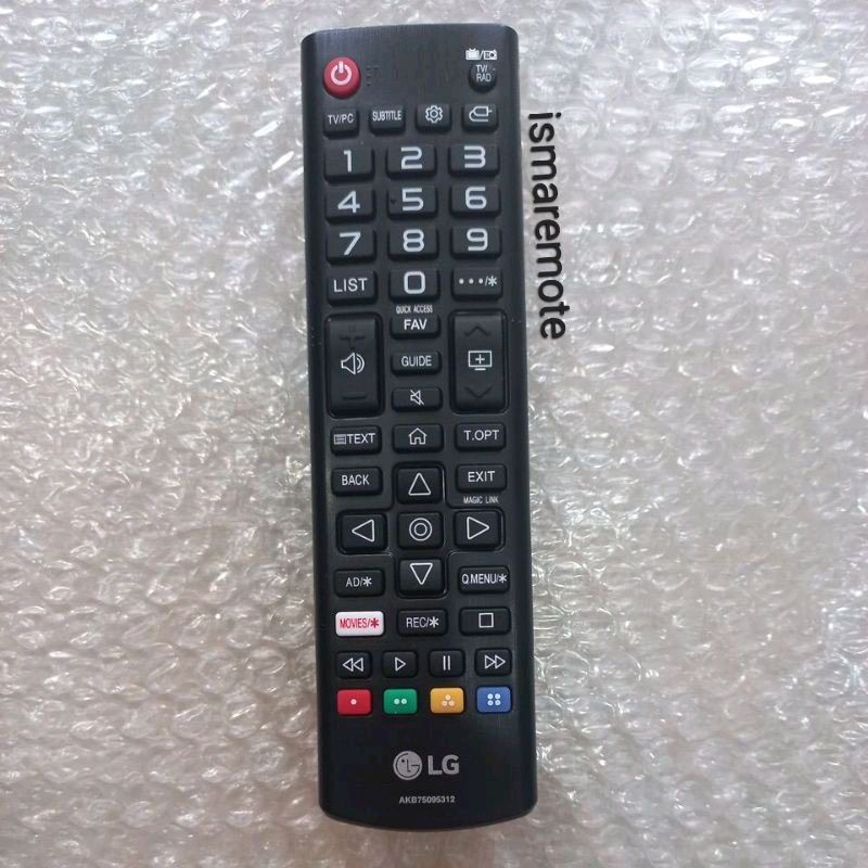 REMOTE REMOT TV LG LCD LED SMART TV MOVIE ORIGINAL