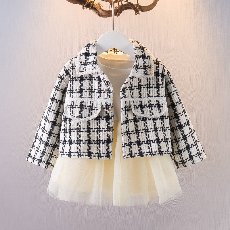 0-4TH NEW ARRIVAL DRESS ANAK BAYI BERLENGAN PANJANG /DRESS KOREA ANAK PEREMPUAN