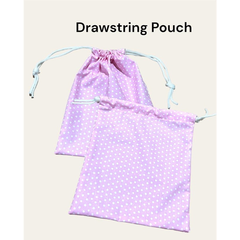 Fawn'G Handmade - Drawstring Pouch Valentine Gift Pouch Serut