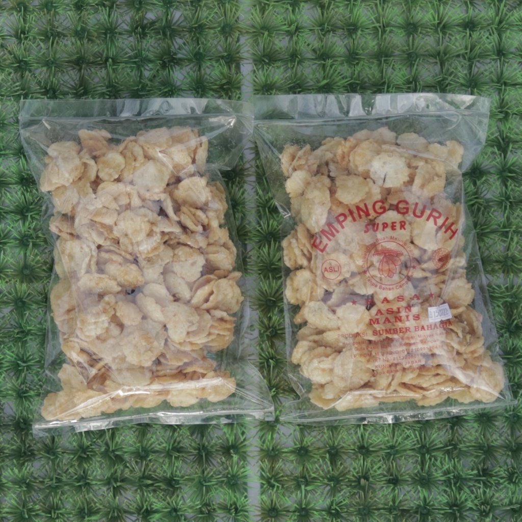 

Keripik Emping Goreng Asin Gurih 255gr