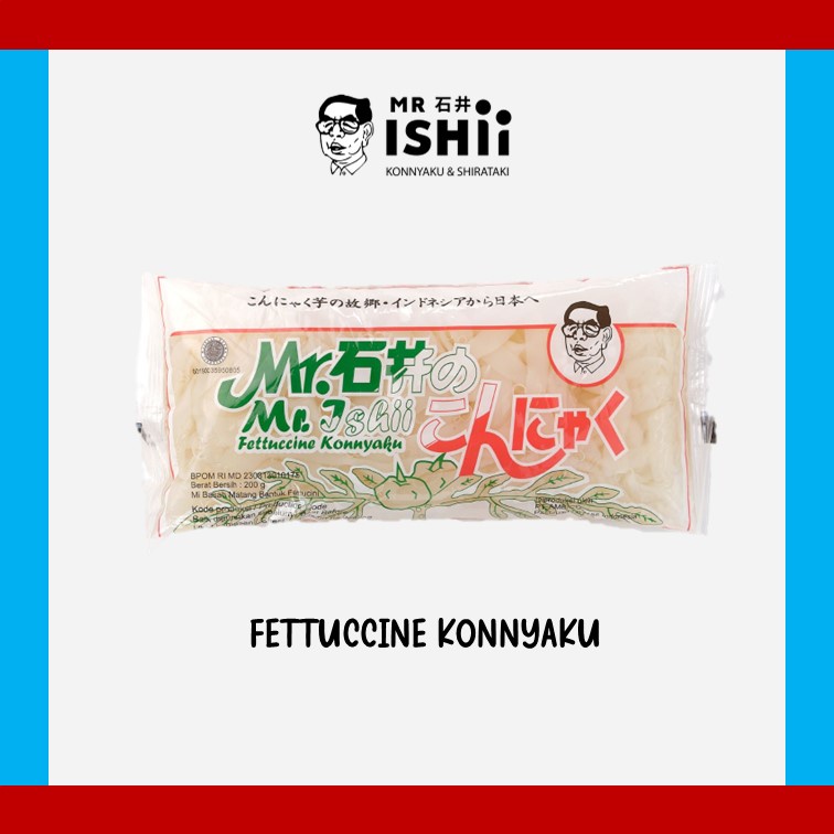 

MR.ISHII - Fettuccine Konnyaku @200 gr