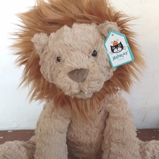 ✨ BISA COD ✨ Boneka jellycat fuddlewuddle lion