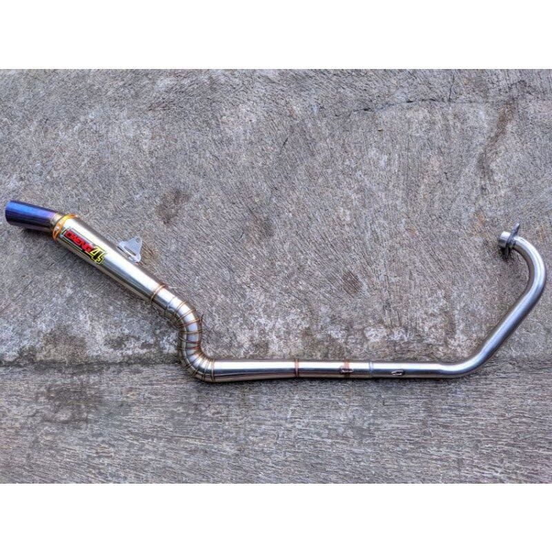 knalpot Daeng 4 leher cobra Satria Fu karbu Jupiter MX old MX new MX king Vixion old Vixion new