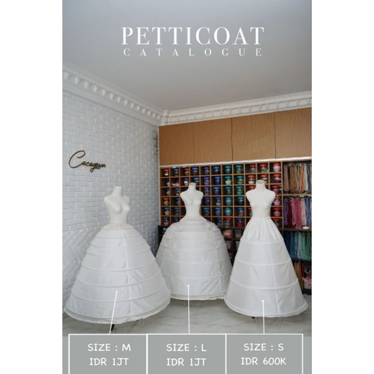 PETIKOT KAWAT PENGEMBANG GAUN