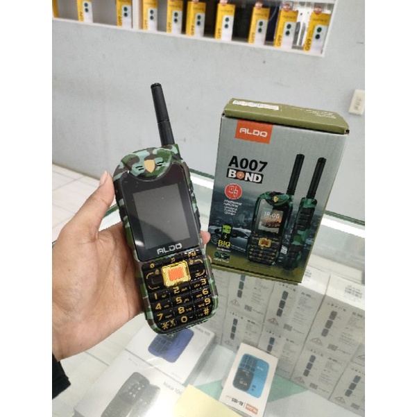 ALDO A007 BOND HT - POWER BANK - DUAL SIM - SPEAKER BESAR (GARANSI RESMI)