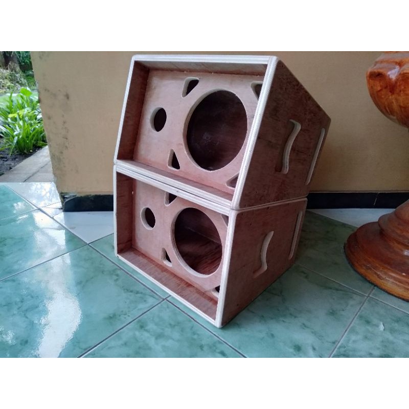 Box Speaker Line Array 6 Inch Single + Tweeter