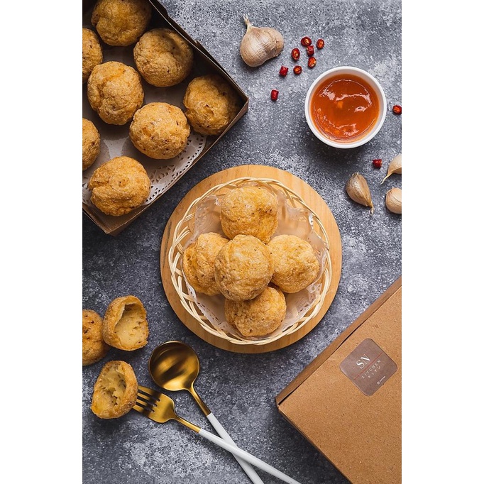 

Bakso goreng kopong / Bapong ( frozen - halal ) TERLARIS