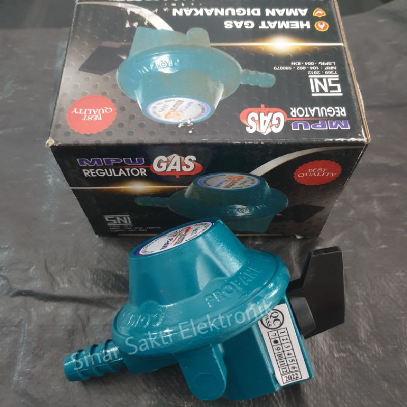 Regulator Gas MPU Non Meter Tanpa Meter SNI Berkualitas Murah Kompor Gas