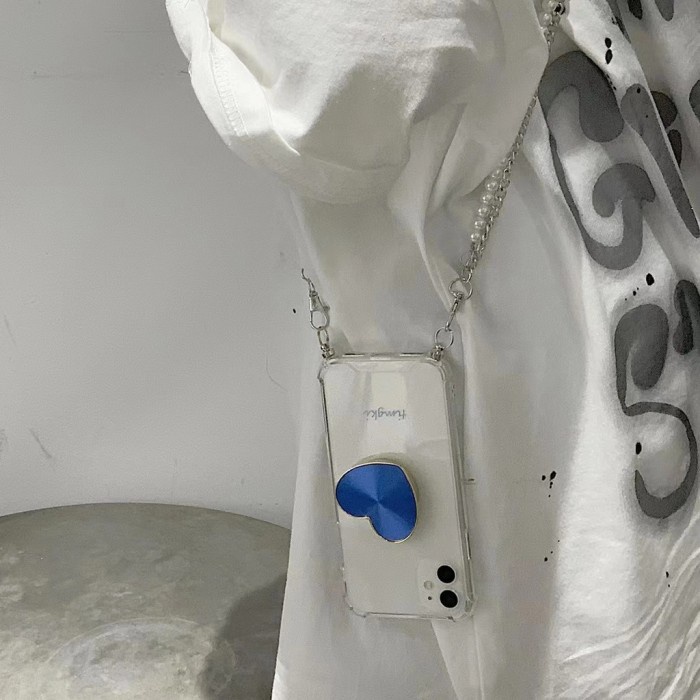 

Lanyard Pearl Chain Lanyard Case Casing Nagita Iphone X Xr 11 12 Mini Pro Max