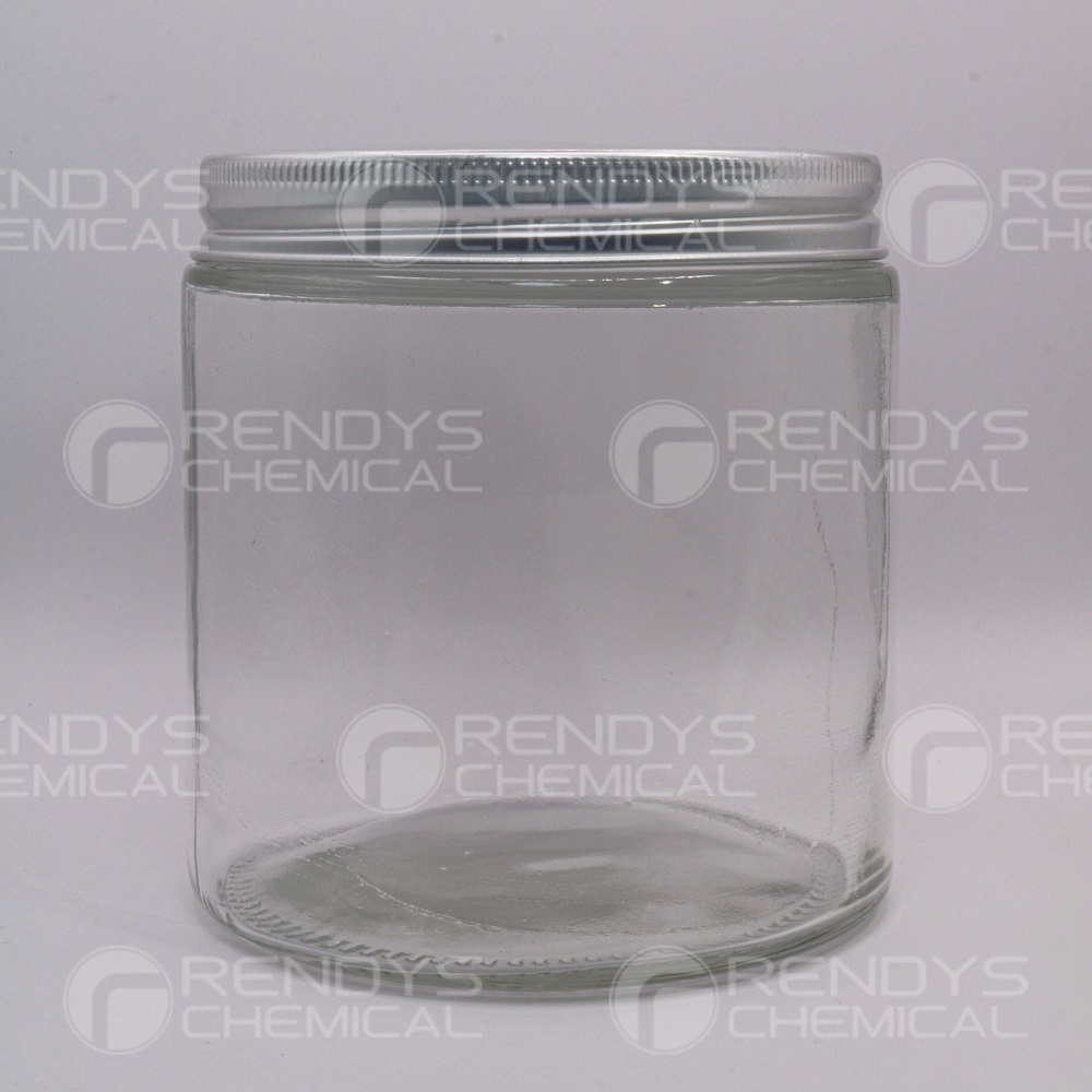 Jar Kaca Bening 200ML 400ML 500ML 750ML Bulat Tutup Aluminium / Toples Kaca / Glass Jar 200 400 500 750 ML / Stoples Serbaguna