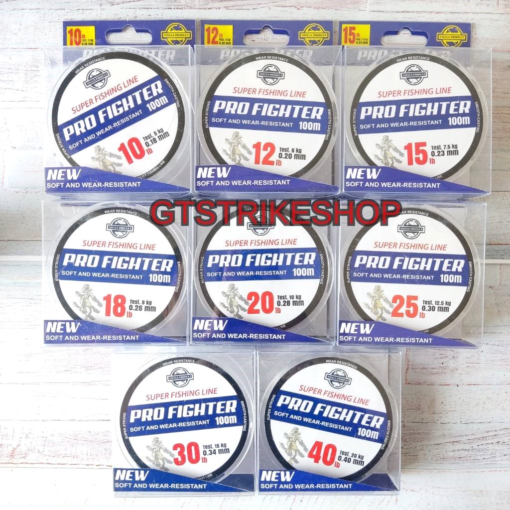 Senar Pancing Stella Pro Fighter 100 M Murah