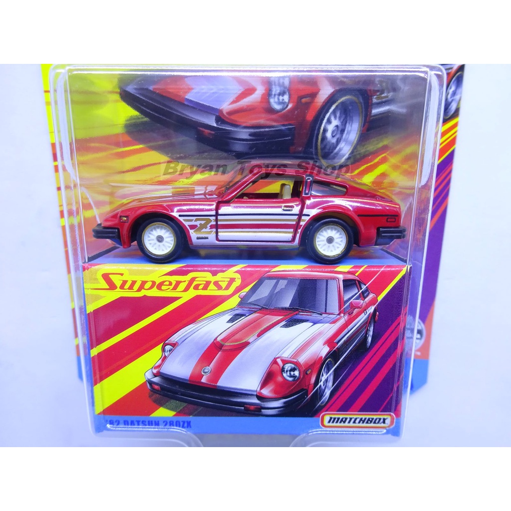 Matchbox Superfast 62 Datsun 280ZX Merah Lis Putih No. 7