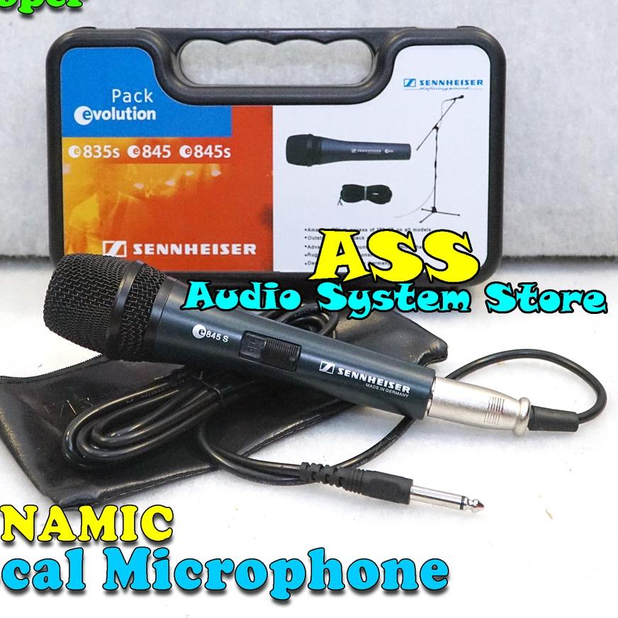 ♟ Mic Kabel E 845 Ada Saklar / Microphone Cable SENNHEISER E-835 Tanpa On-Off / Mic Dynamic E-835 E8