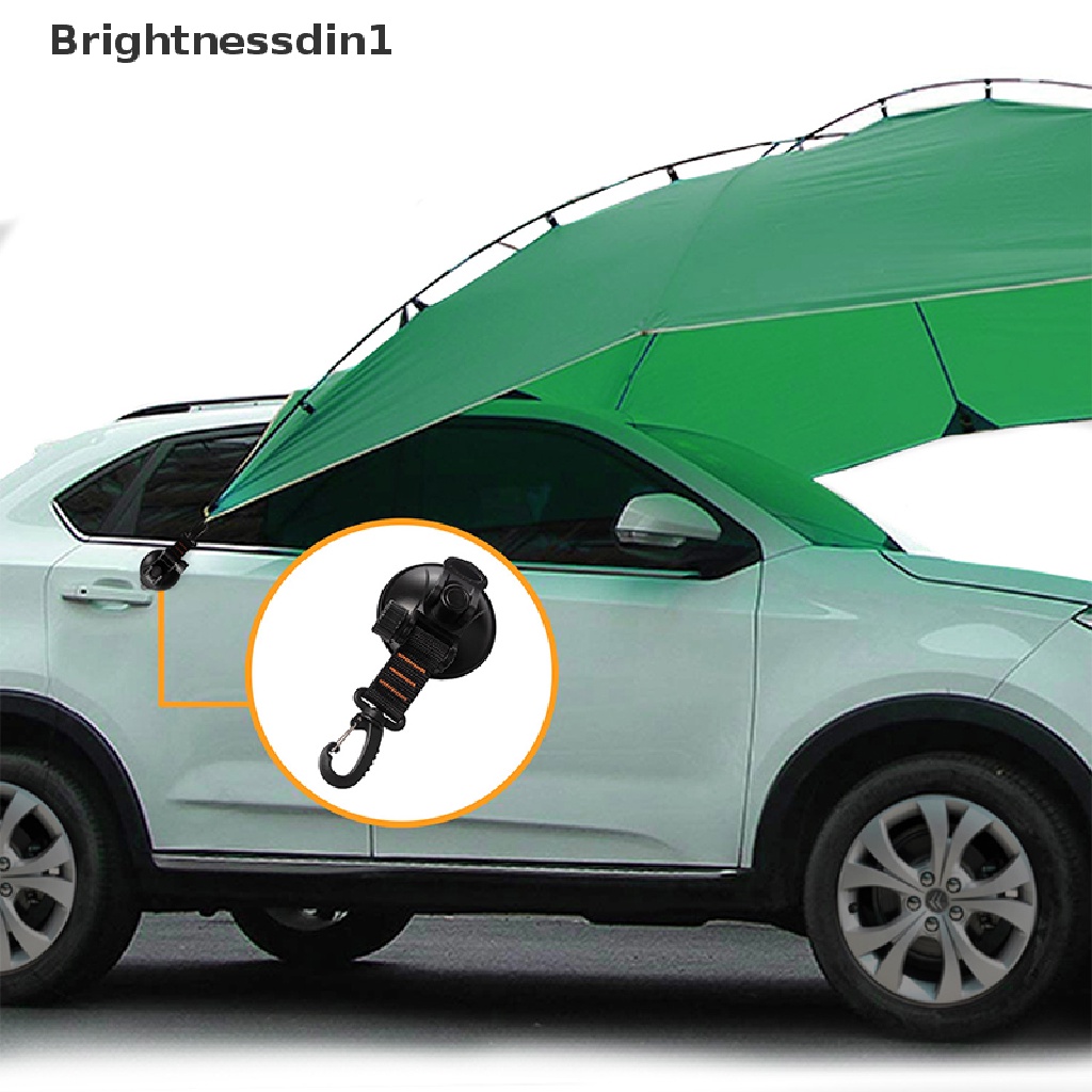 [Brightnessdin1] Mobil Luar Suction Cup Anchor Secure Hook Car Side Awning Camping Gadget Butik