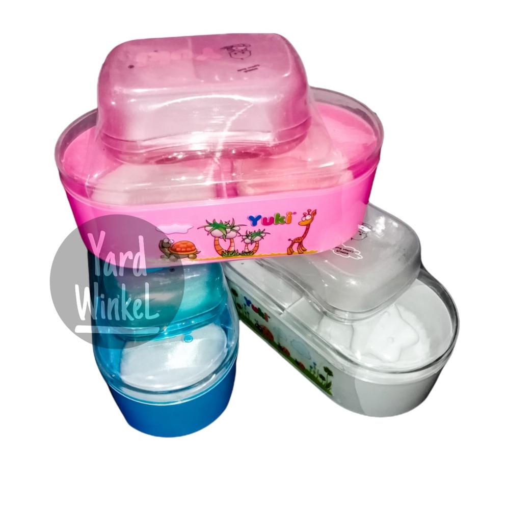 Banjir Bonus 2.2 1 Set Tempat Bedak Dan Tempat Sabun Bayi - Perlengkapan Mandi Bayi 1 Set Lengkap ..
