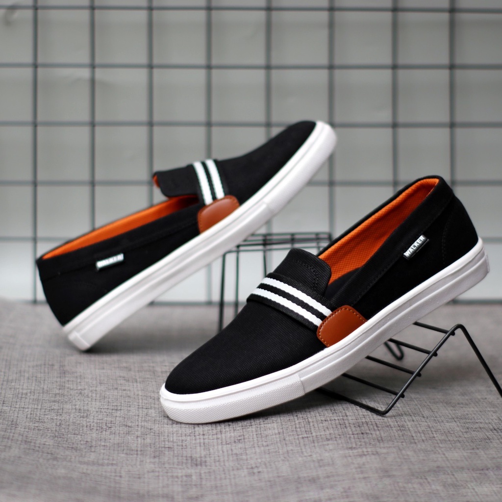 SEPATU SLIP ON PRIA DEWASA LOAFER KANVAS PREMIUM ORIGINAL SEPATU CASUAL KASUAL PRIA SANTAI NONGKRONG FASHION TERBARU TRANDY