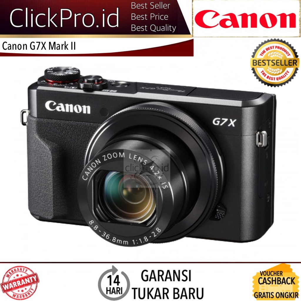 Canon PowerShot G7 X Mark II / Canon G7X  Mark II / G7X II