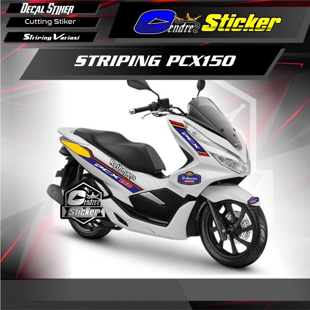 Rothmans Honda Striping PCX 150