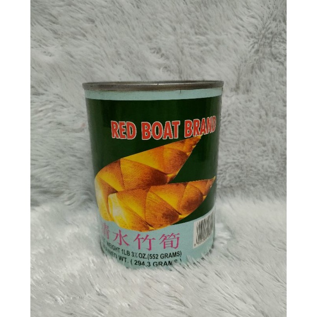 Red Boat Brand Bamboo Shoots/Rebung dalam Air 552 gr