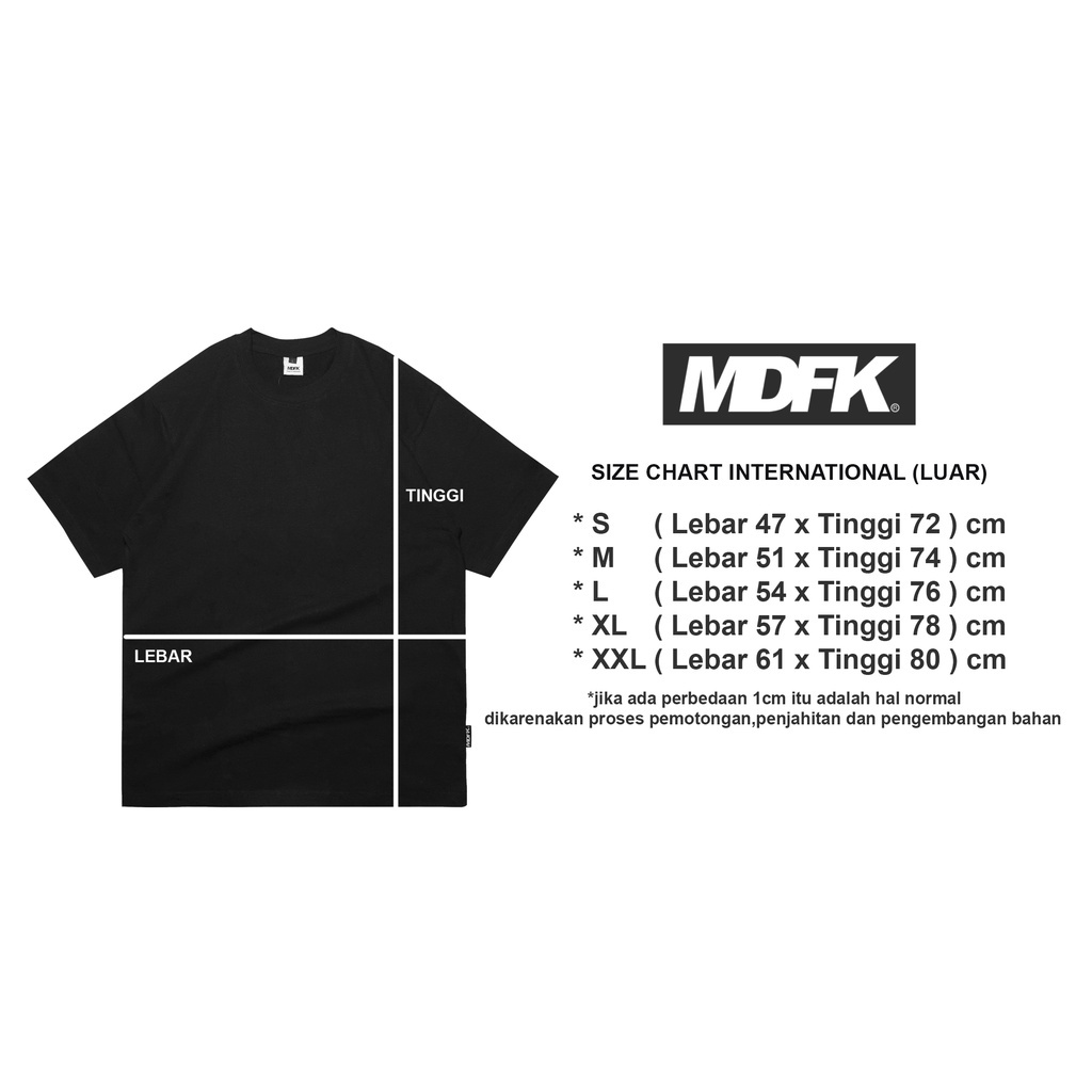 MDFK suburban tshirt (new arrival)