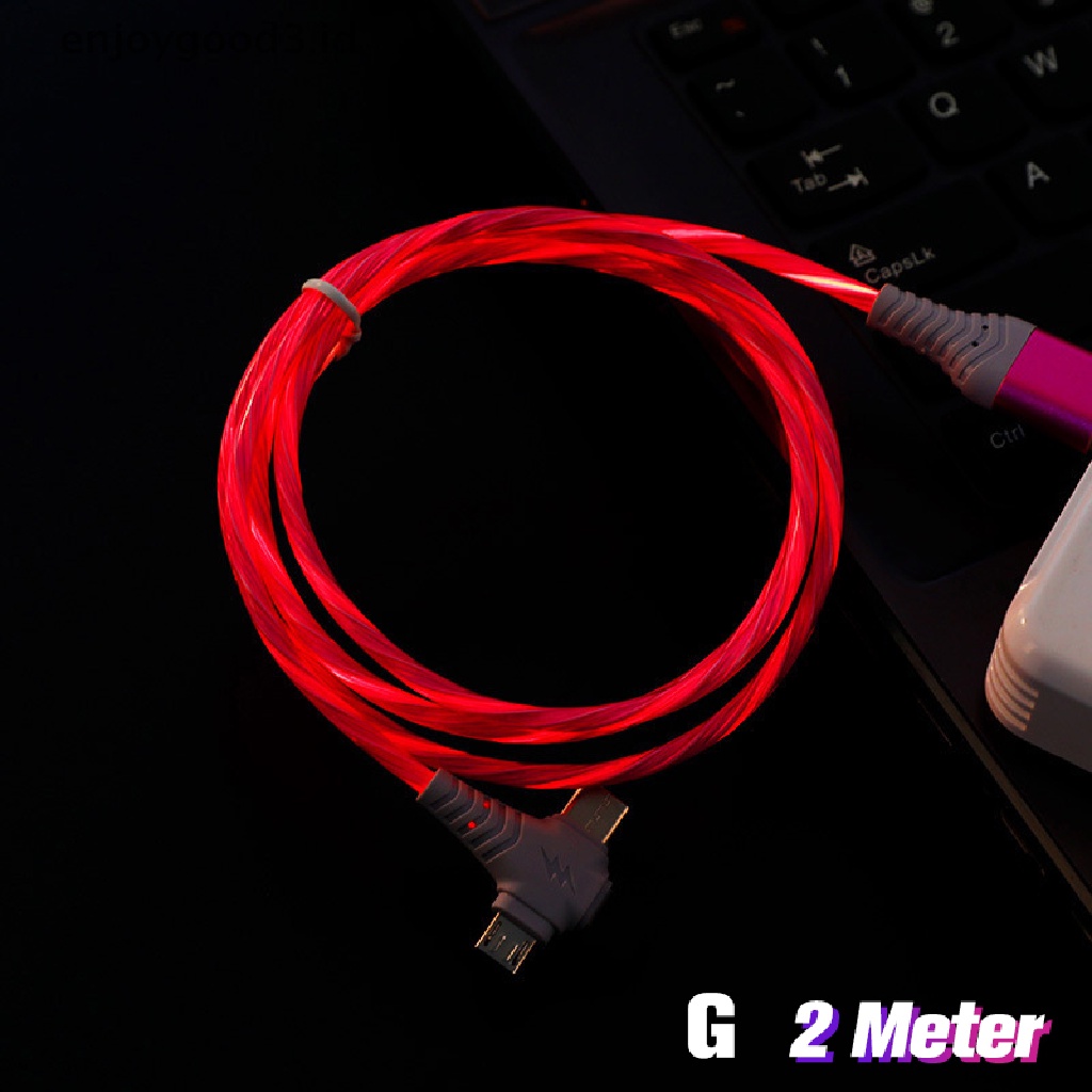 IPHONE [Rready Stock] Kabel 3in1 Micro USB Tipe C Untuk Iphone13 12 11 Huawei Samsung led lighg (ID)