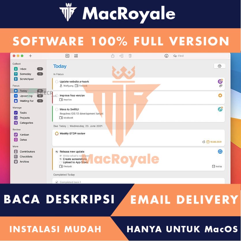 [MacOS] Firetask Full Version Lifetime Full Garansi