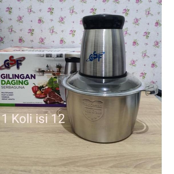 ✽ BLENDER DAGING GSF STAINLESS G-3802 CAPSULE CUTTER UKURAN BESAR blender daging meat blender ➶