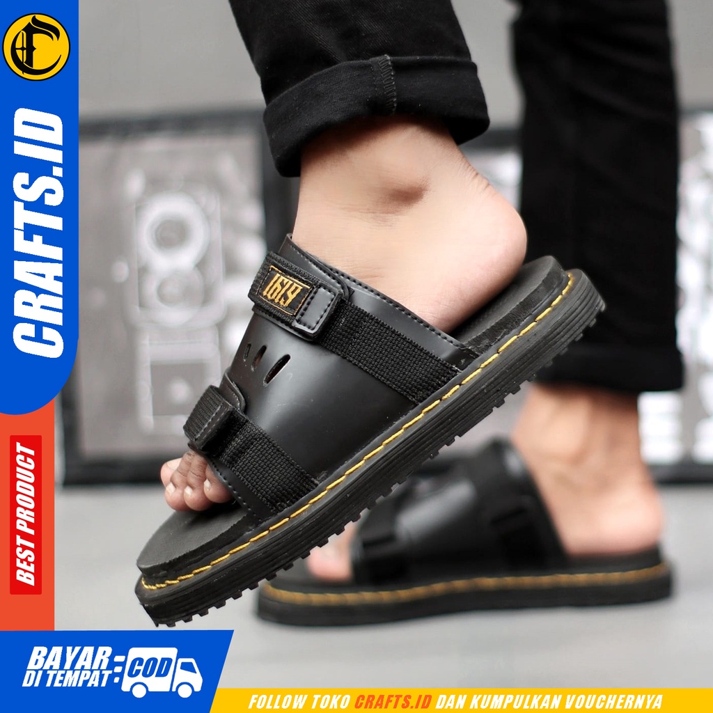 Sandal Gunung Pria Sendal Slide Travelling Terbaru Crafts Liukang