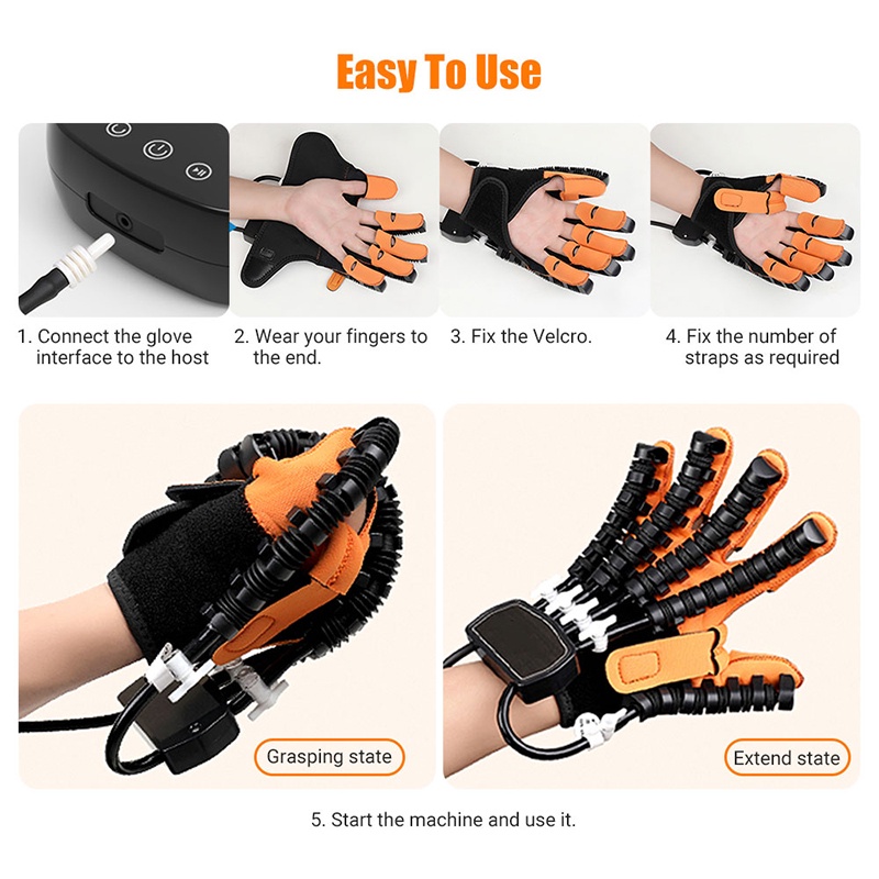 Gloves Robot Rehabilitasi/Sarung Tangan Robot Rehabilitasi/Gloves Terapi Pemulihan Jari