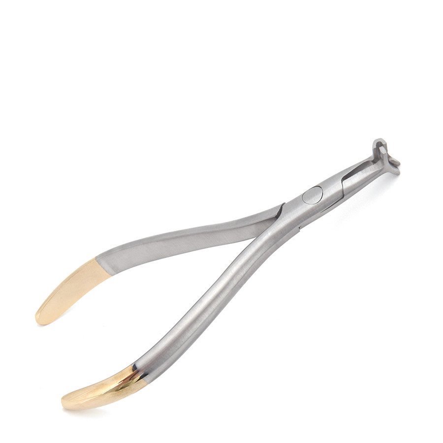 NiTi distal Cinch back plier tang ortho orthodontic instrument