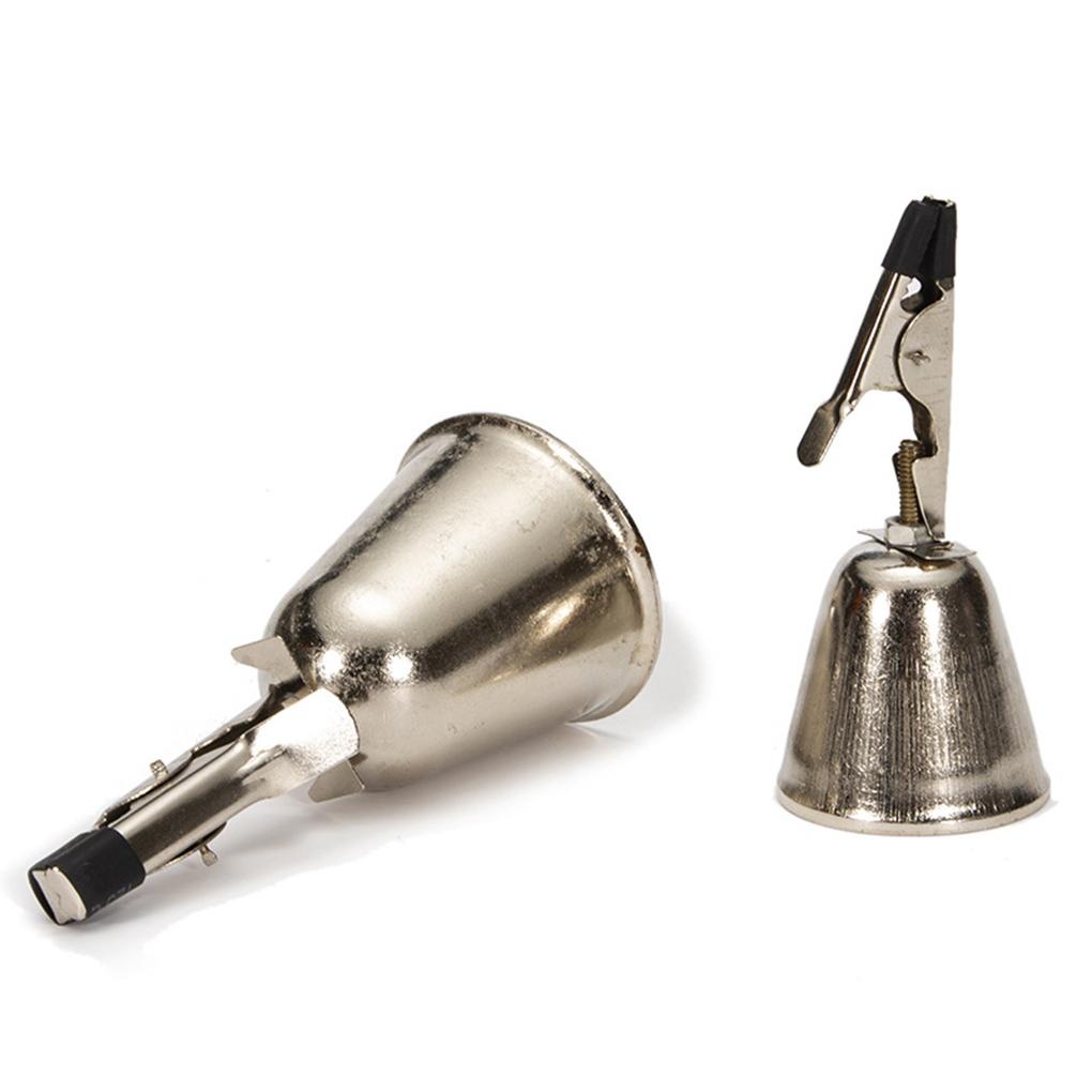 Huit 2Pcs Alarm Gigit Pancing Penjepit Penjepit Bell Biting Alarm Indikator Tackle Alat Pengganti Outdoor Universal