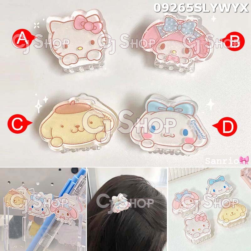 Jepit kecil Kitty Melody Pompompurin Cinnamoroll 09265