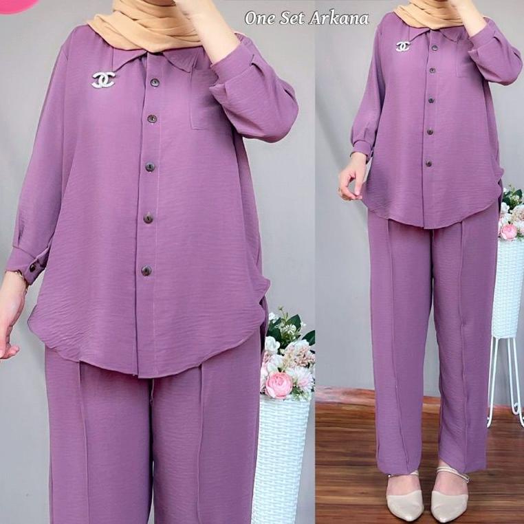 TERBAIK Setcel Crinkle murah / Setcel murah premium / setelan murah / setelan crinkle / setcel busuy