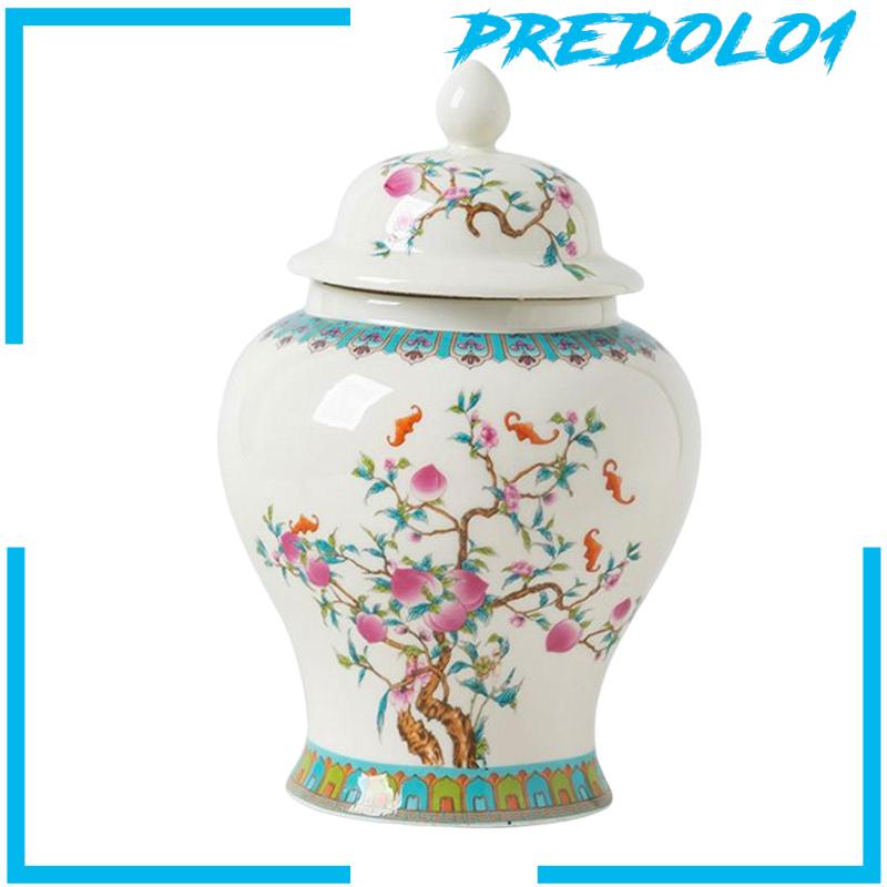 [Predolo1] Vas Toples Jahe Keramik 7inch Tutup Kedap Udara Toples Penyimpanan Makanan Home Decor