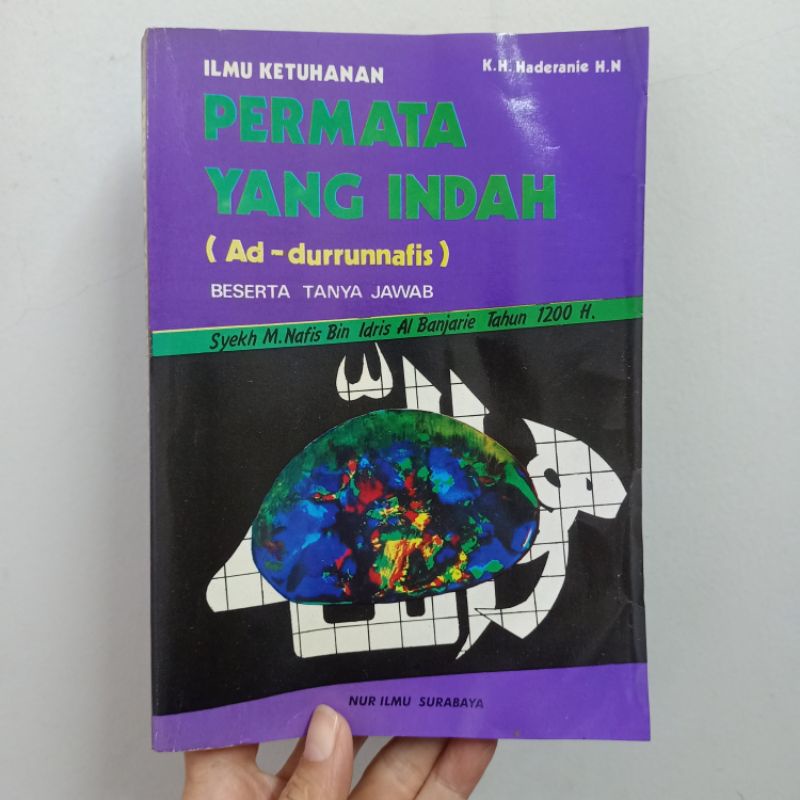 Original - Ad Durrunnafis Ilmu Ketuhanan Permata Yang Indah oleh Syekh Nafis Al Banjarie