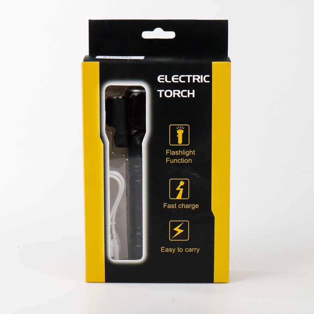 TaffLED Senter LED Telescopic Zoom Cree T6 2x XPE 1500 Lumens