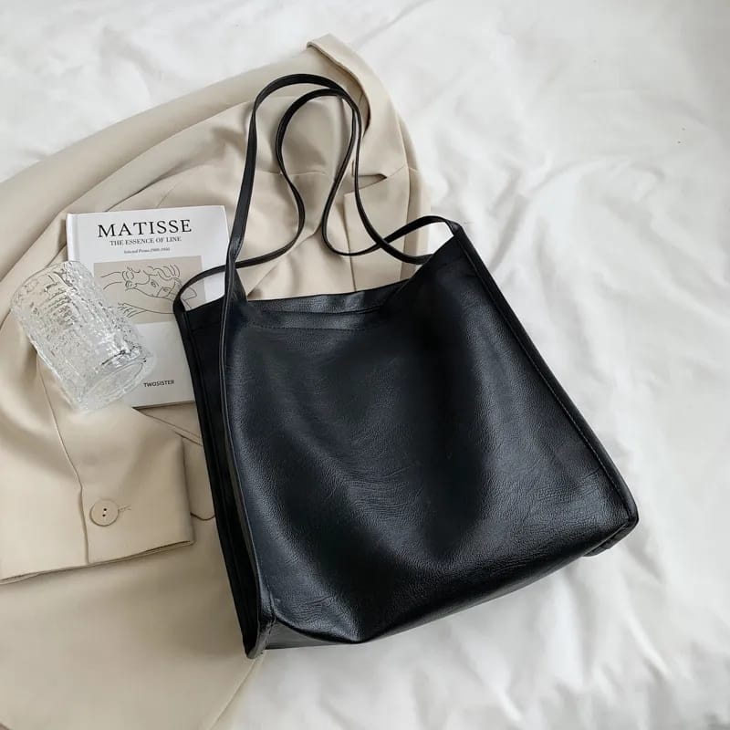 MESYLA - Totebag Spon Tote Bag Black