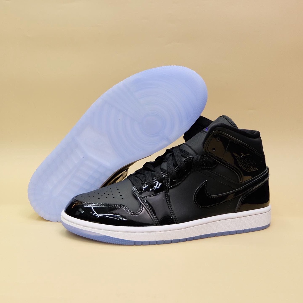 Air Jordan 1 Mid Space Jam Black