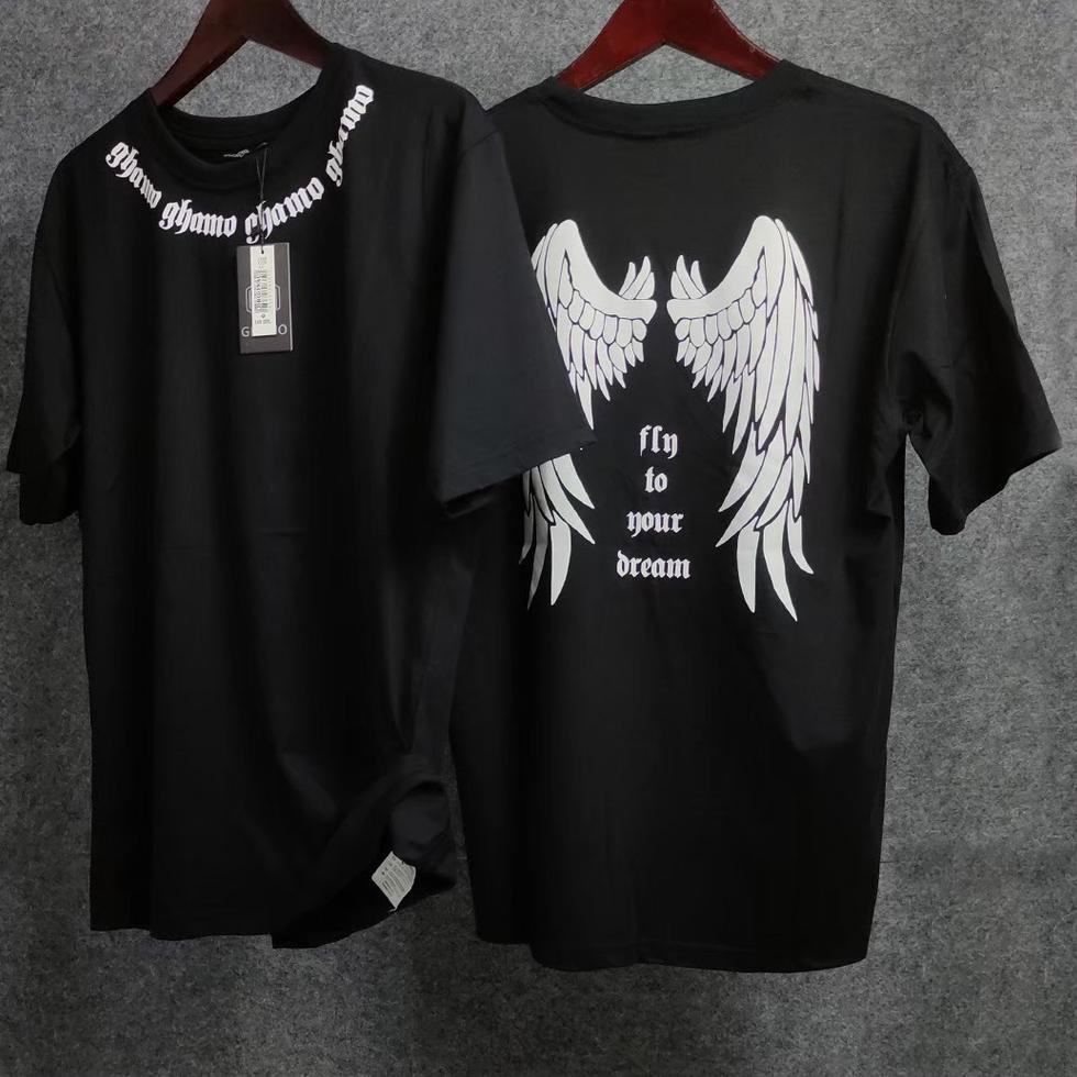 TERBAIK KAOS ORIGINAL GHAMO TSHIRT ORIGINAL GHAMO KAOS TULISAN MELENGKUNG KAOS TULISAN DILEHER KAOS 