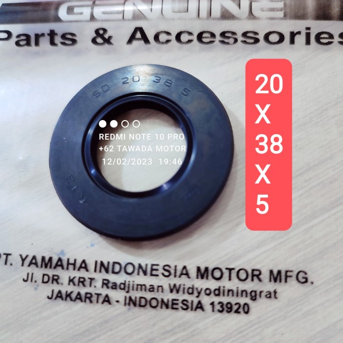 SIL SEAL AS GIR DEPAN YAMAHA RXZ RZR V75 V80 ALFA SIGMA F1Z F1ZR