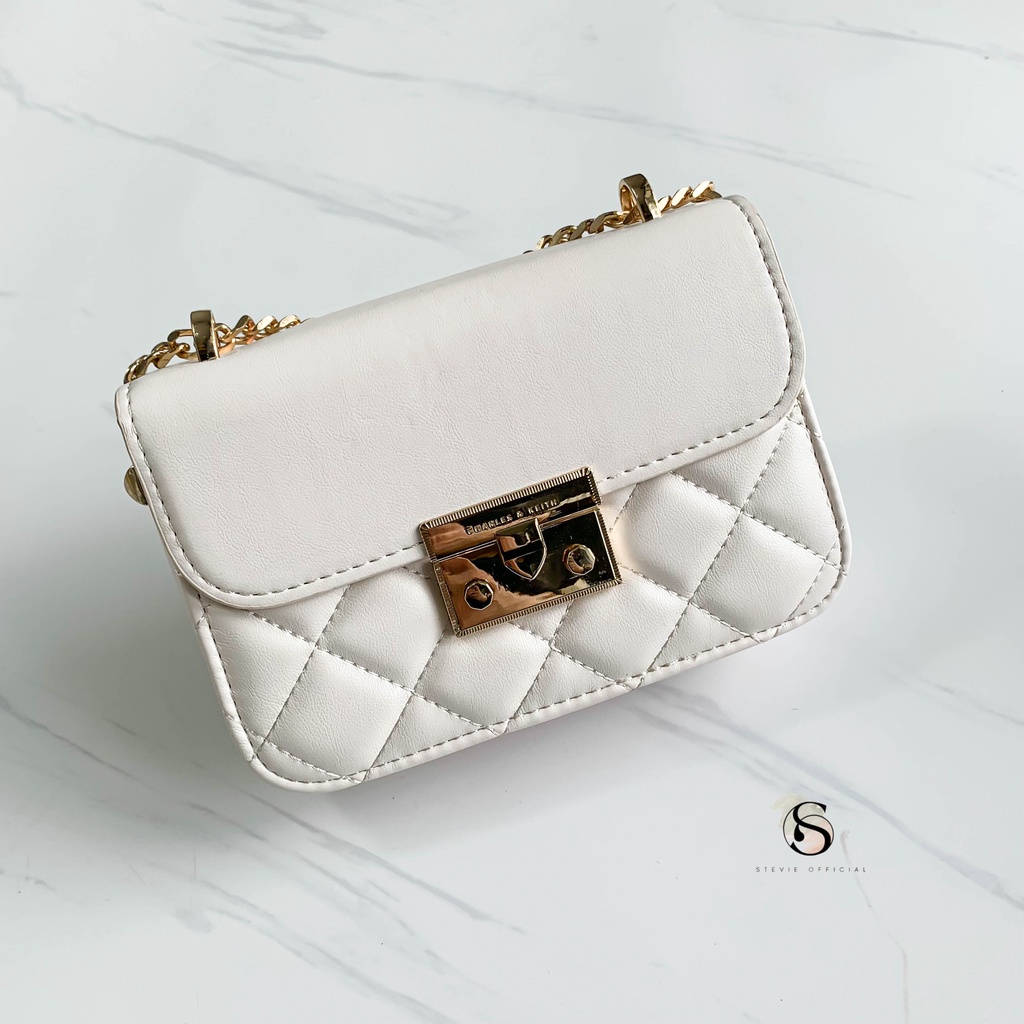 TAS CnK BOXY CHAIN QUILTED BAG - CK-798-1