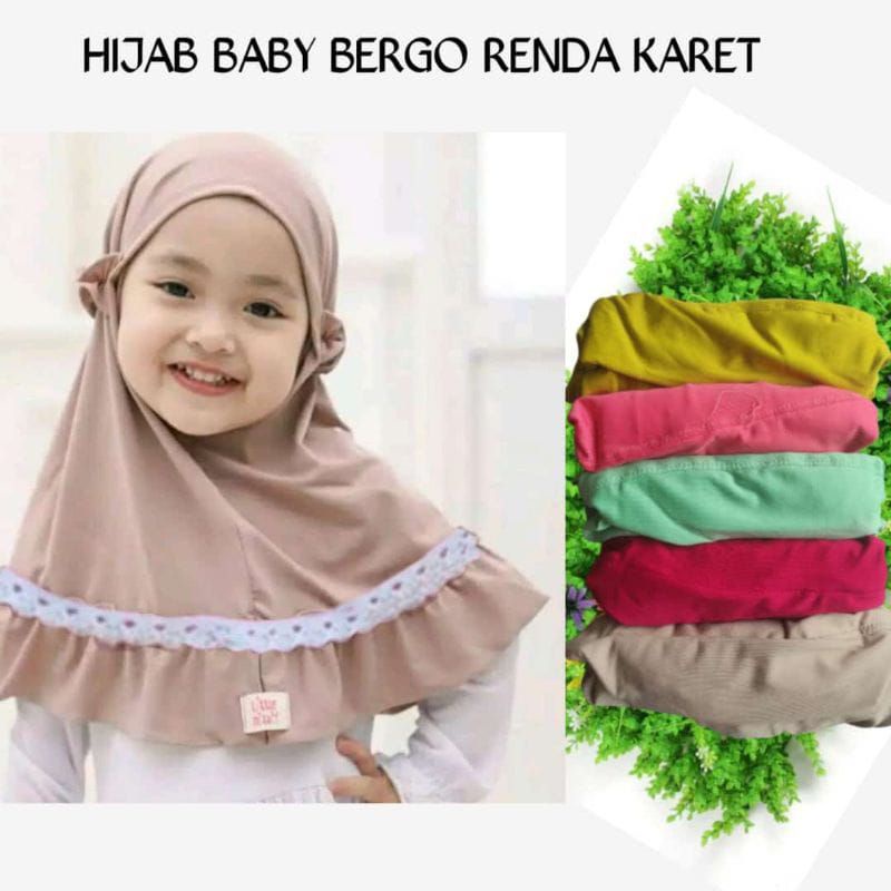 JILBAB QAMARA TALI REMPEL RENDA(BRAC326)