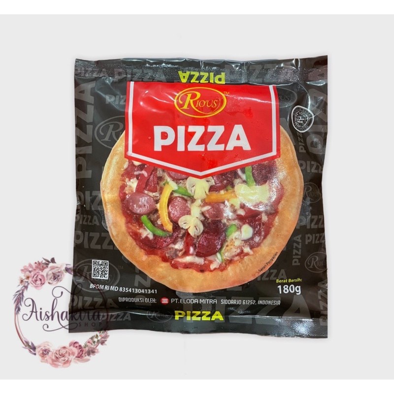 Rious Pizza Mozarella smoke beef by bernardi 180gr