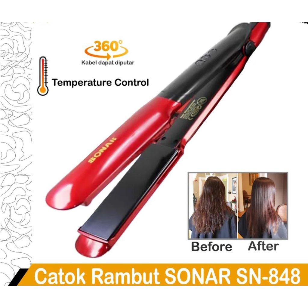 CATOK RAMBUT SN-848 / CATOK SONAR LURUS SN848