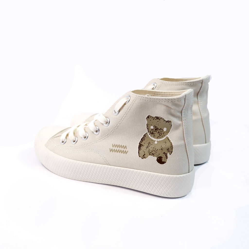 Nadilastuff Sone High Sneakers Sepatu Kanvas Wanita Premium