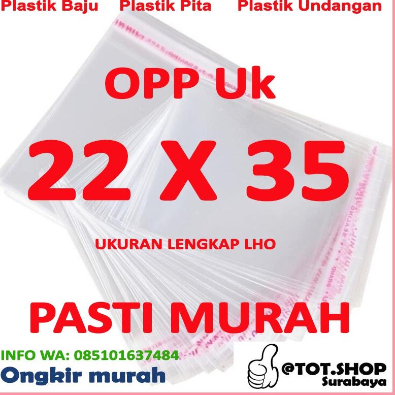 

P92 OPP LEM PLASTIK KACA 22 X 35 Kaos,, Baju, Celana, Jaket (Isi 100 Lembar) TERLARIS