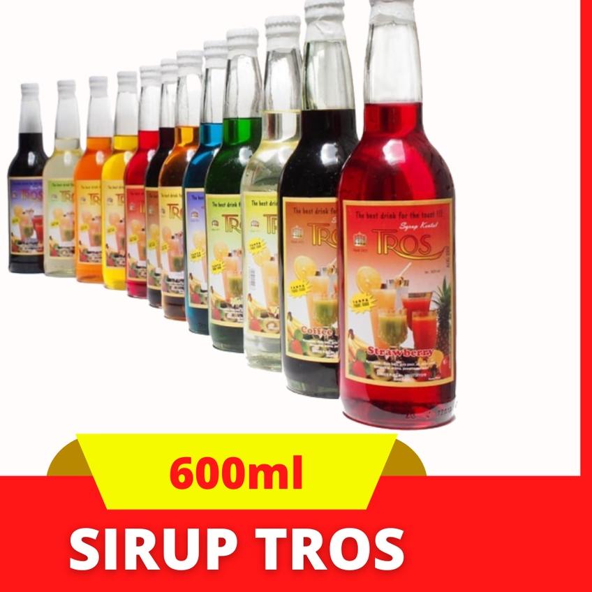 

☺ SIRUP TROS / SYRUP buat Minuman Es Buah / Campur/Cafe/Booth/Resto/Catering (Buah - Buahan) ➪