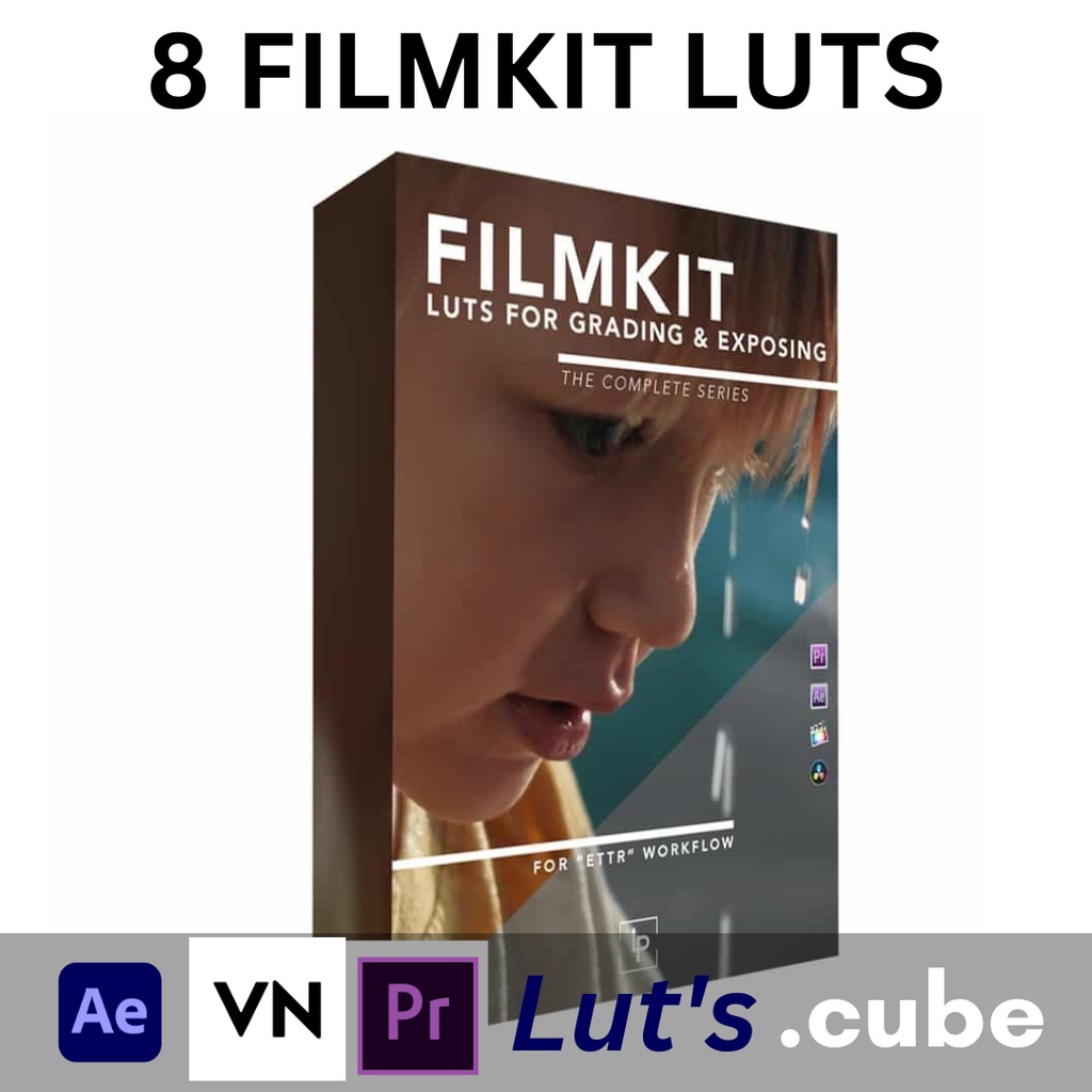 8 FILMKIT - The Complete LUT Bundle (Bisa VN/Ae/Pr)