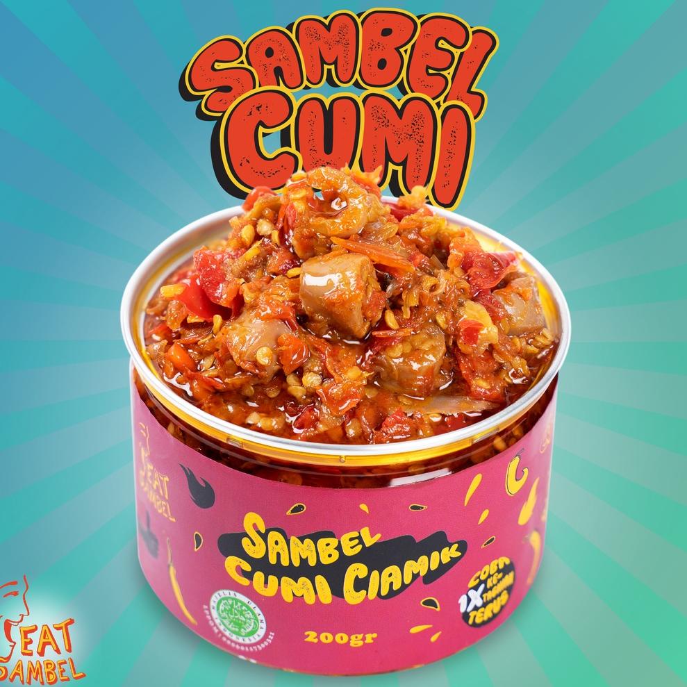 

2.2 Flash Sale Eat Sambel - Cumi Ciamik / Sambal Rumahan / Sambel Enak (Best Seller) .,..,.,.,.